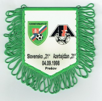 Slovensko - Azerbajdžan - U21 -1998