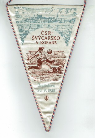 ČSR - Švajčiarsko - 1958