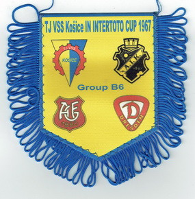 TJ VSS Košice - Intertoto Cup 1967 - Group B6