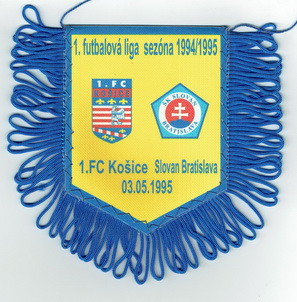 1. FC Košice - ŠK Slovan Bratislava - 1. futbalová liga 1994-95