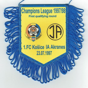 1. FC Košice - IA Akranes - Liga majstrov 1997-98 - 1. predkolo