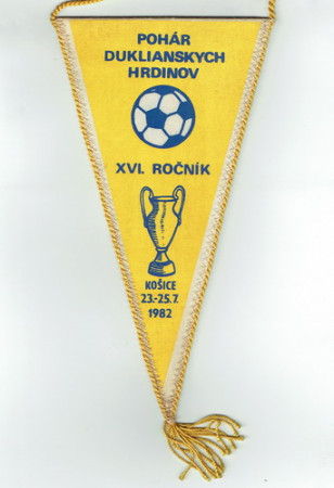 Pohár Duklianských hrdinov Košice - XVI. ročník - 1982