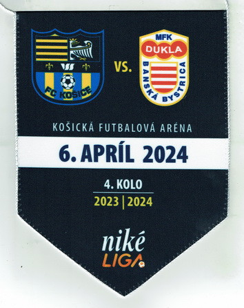 FC Košice - MFK Dukla Banská Bystrica - Niké liga 2023-24 - nadstavba o udržanie sa - 4. kolo