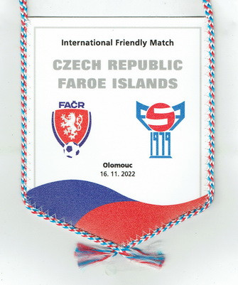 Česko - Faerské ostrovy - Prípravný zápas - Olomouc - 16.11.2022