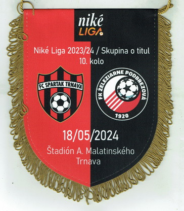 FC Spartak Trnava - FK Železiarne Podbrezová - Niké liga 2023-24 -  Skupina o titul - 10. kolo