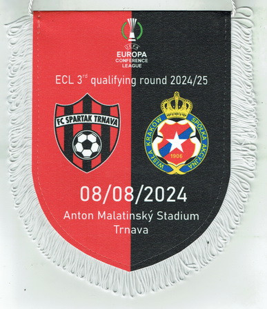 FC Spartak Trnava - Wisla Kraków - Európska konferenčná liga 2024-25  - 3. kvalifikačné kolo