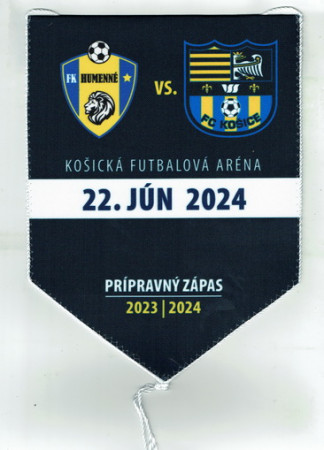 FK Humenné - FC Košice - prípravný zápas - Humenné - 22.6.2024