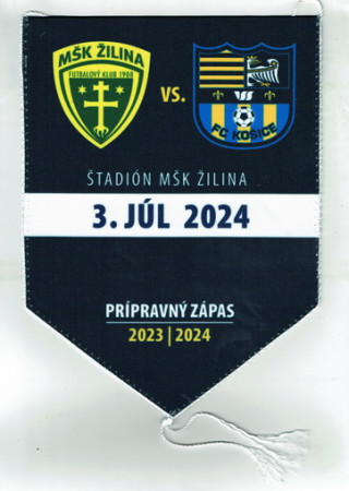 MŠK Žilina - FC Košice - prípravný zápas - Žilina - 3.7.2024