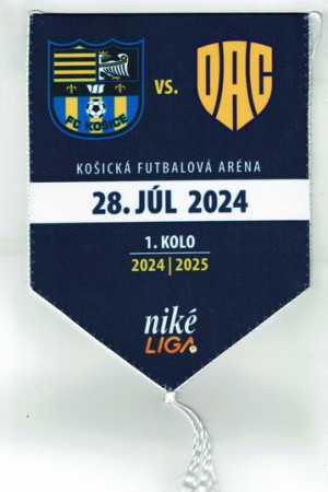 FC Košice - DAC Dunajská Streda - Niké liga 2024-25 - 1. kolo