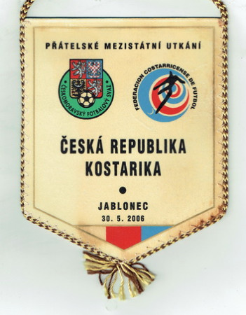 Česko - Kostarika - Jablonec - 30.5.2006